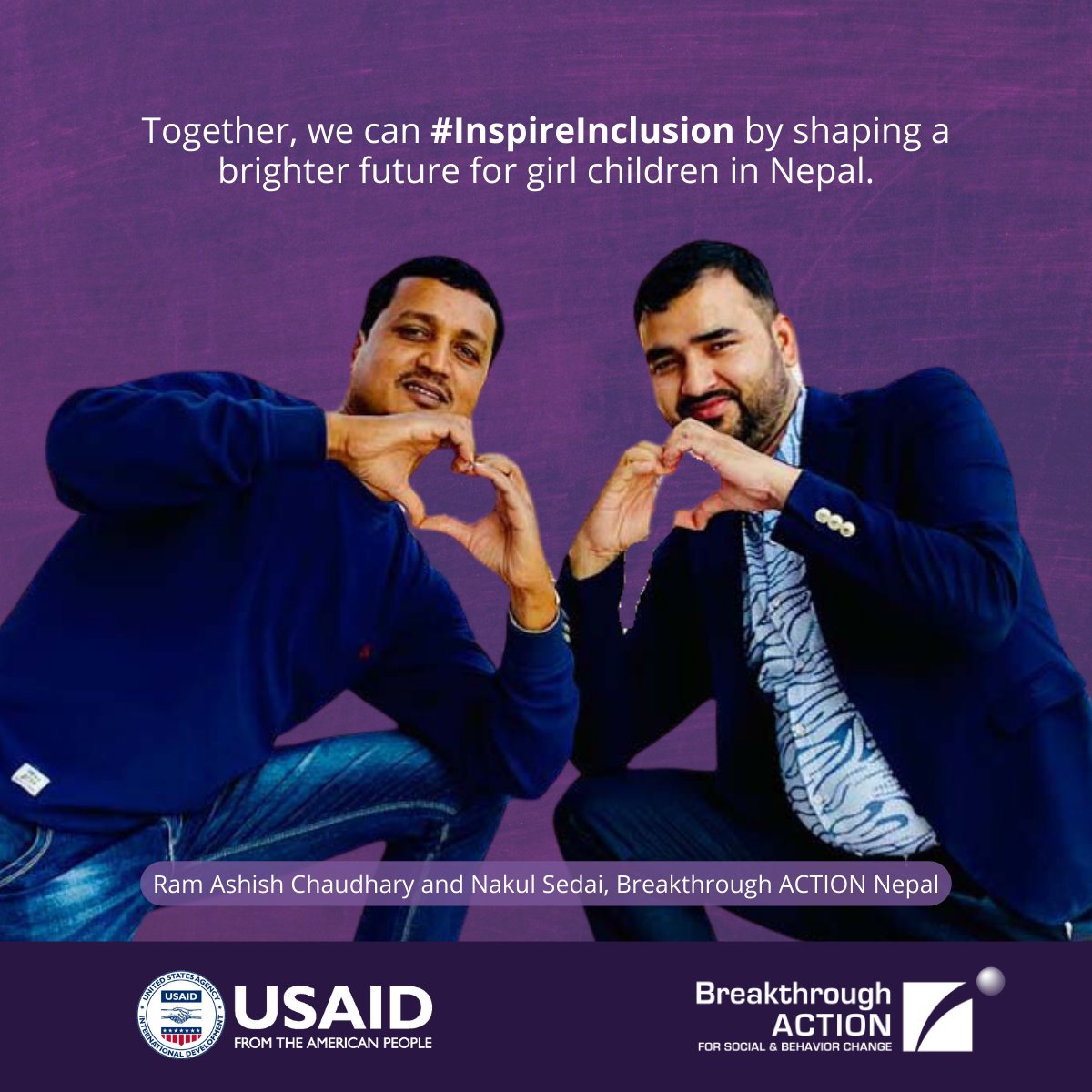 Breakthrough_AR's tweet image. We unite across borders, cultures, and roles with one universal gesture of solidarity. 🌍 This International Women&apos;s Day, join us as we celebrate and empower women and girls everywhere. Together, we #InspireInclusion. 🫶  
 
#IWD2024 #BreakthroughACTION @USAID