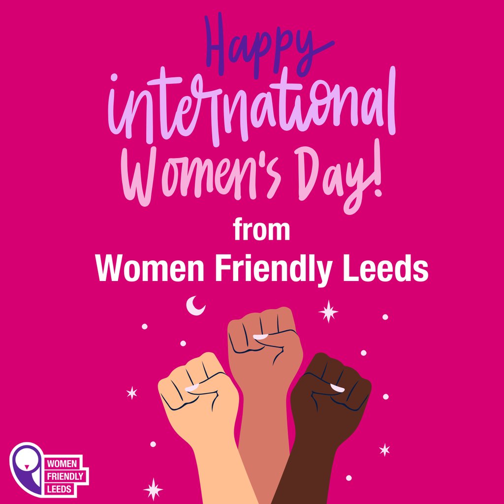 Happy International Women's Day from Women Friendly Leeds! Join us as we celebrate IWD 2024 with an array of performances from local female artists, as well as a short zumba session! Today, 4:30-5:30pm, at the Civic Hall 💜