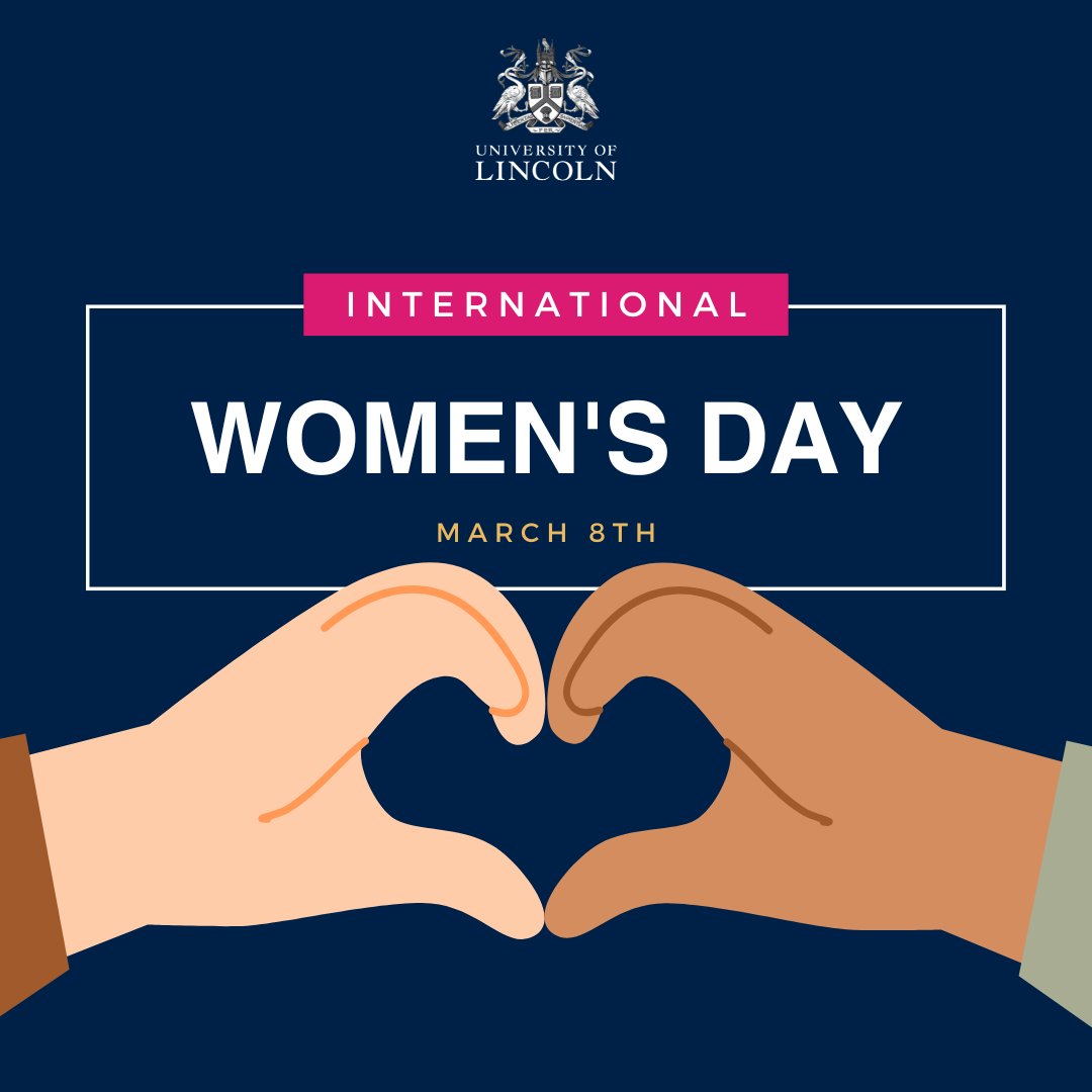 Happy International Women's Day! 

Today marks International Women's Day, a global day celebrating the social, economic, cultural, and political achievements of women. The day also marks a call to action to focus on inclusivity.

To read more, visit - lincoln.ac.uk/internationalw…