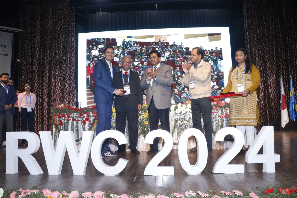 Ashish_Koradia_'s tweet photo. Had a great time at #RWC2024! Focused on responsible water management &amp; the circular economy, the event united stakeholders around the globe to tackle water-related challenges. Honored to be part of the organizing team. #conference #water #IITRoorkee https://t.co/AgyZYhbX1P