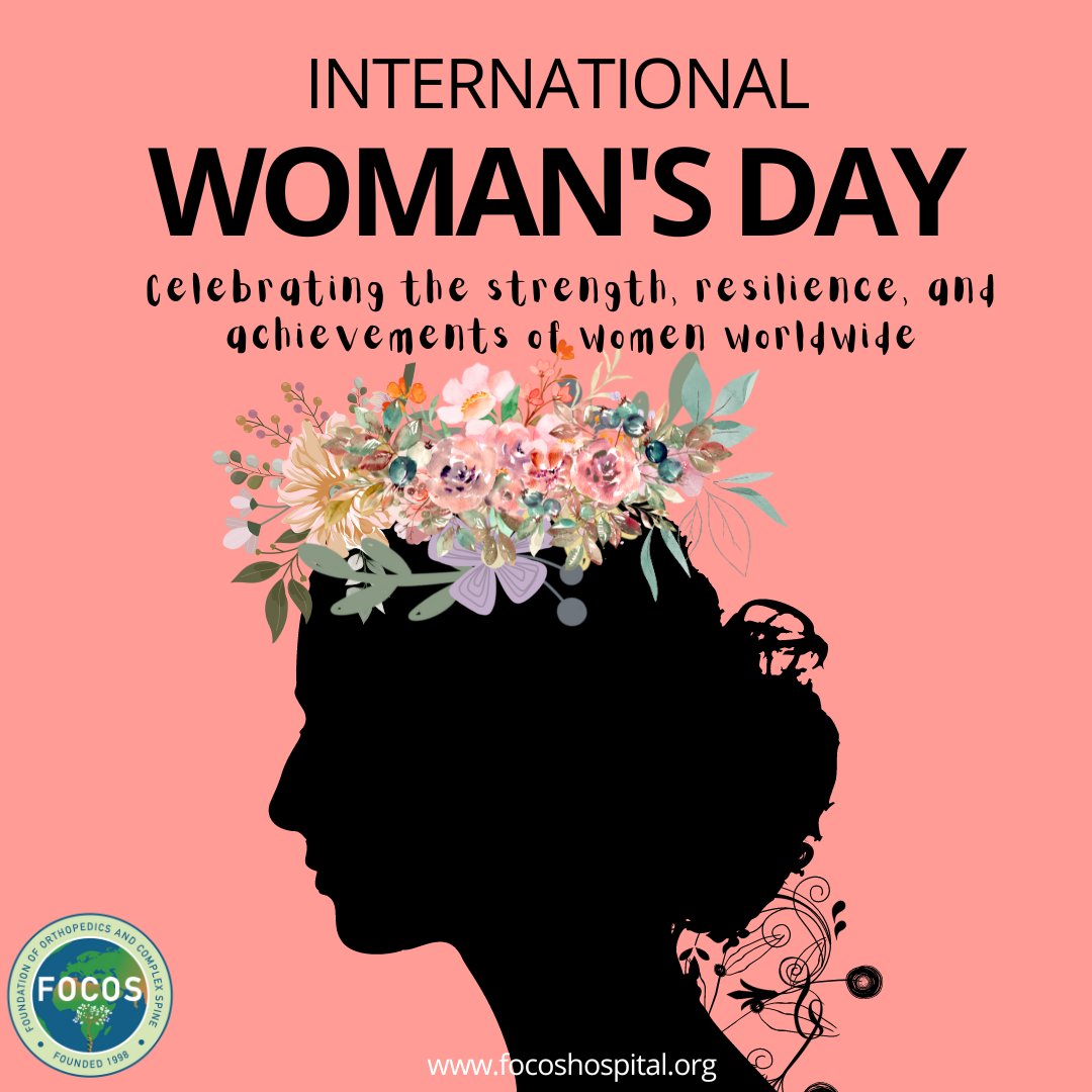 FOCOS stands with every woman, and today, we honor the incredible women who contribute to our mission of transforming lives through orthopedic care and beyond. 💪🌟 
#IWD2024 
#WomenInHealthcare 
#FOCOSWomen
#StrongWomen
