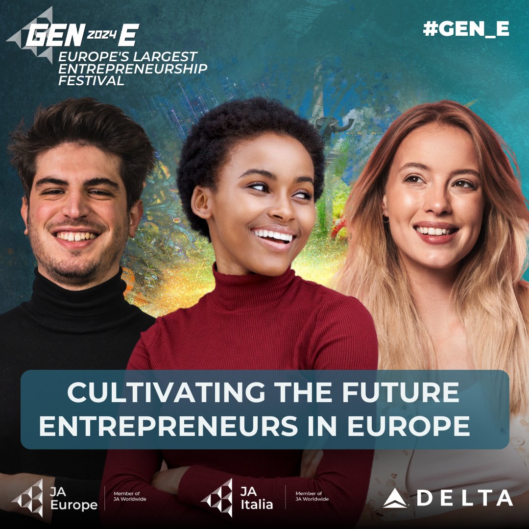 Embark on the journey of entrepreneurship and watch ideas flourish.​ We are teaming up with @Delta Air Lines, once again this year for #Gen_E, to inspire the next generation of European entrepreneurs.​ Join us in Catania, Italy for three days of inspiration and innovation!