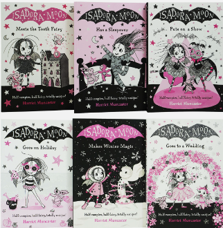 Tweets for authors this WBD: 'I love Isadora Moon because she is so fun.' Amy in Y2 @H_Muncaster