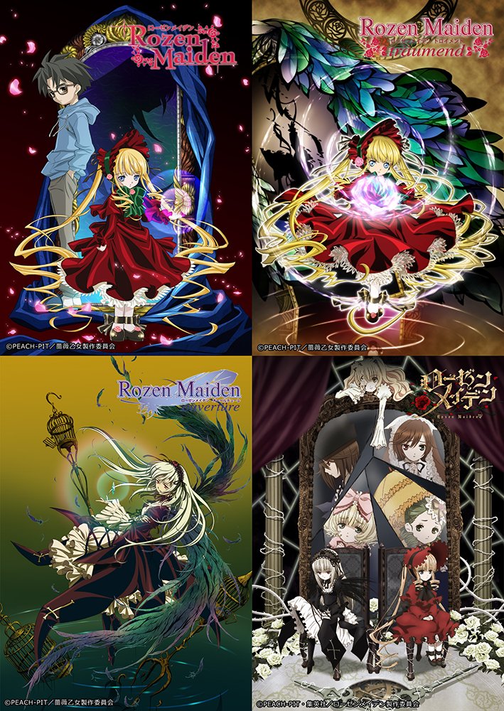 frontier_works's tweet photo. ⭐️お知らせ⭐️

「ローゼンメイデン」コンプリート・BD-BOX
発売決定🌹

詳細は👉https://t.co/0cOT97eeBR

#ローゼンメイデン https://t.co/HlWNnvIQzu