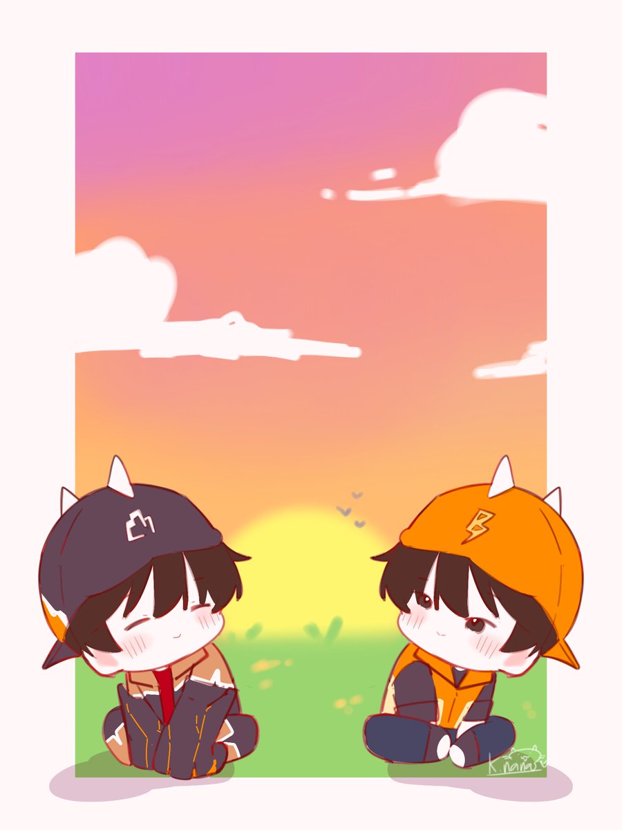 Jadi oboi nongkrong sendiri? Berdua? 🤔
#BoBoiBoy #BoBoiBoyFanart