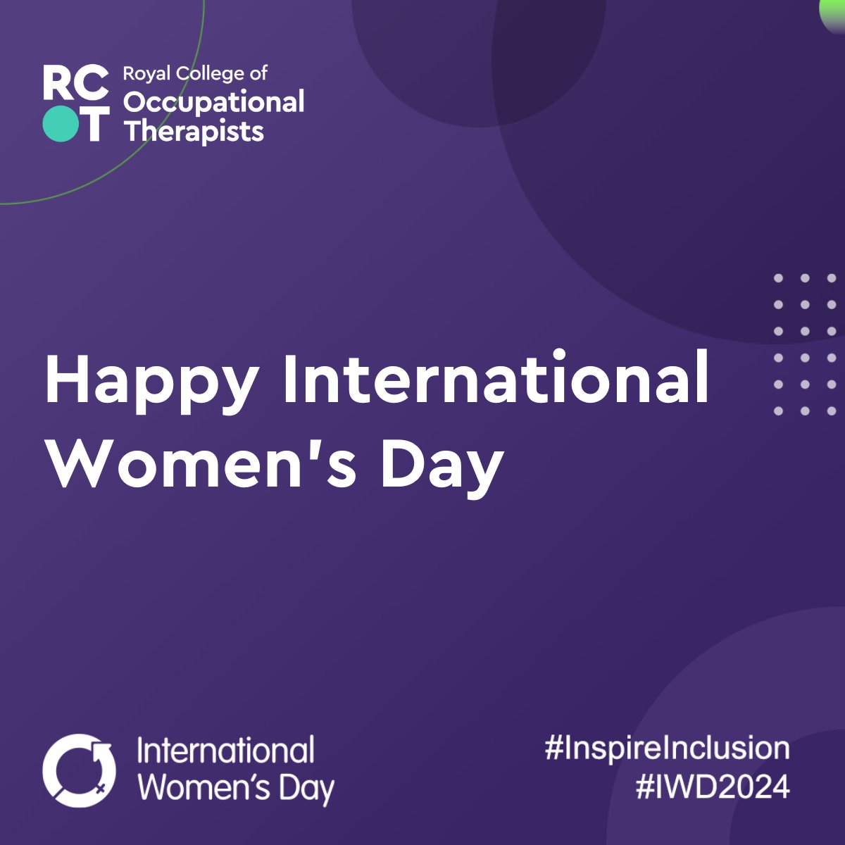This #InternationalWomensDay is a call to #InspireInclusion! 💜 #IWD is a day of collective global activism and celebration for everyone committed to forging women's equality. When we inspire others to understand and value women's inclusion, we forge a better world. #IWD2024
