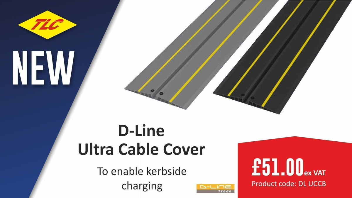 tlcdirect1's tweet image. (NEW) @DLineCableCover

Designed to satisfy obligations of The Highways Act 1980 c.66.
Minimises trip hazard ✅
Flexible PVC material ✅ 
Can be used to drop-over cables ✅ 

buff.ly/46rTgA3

#electrical #cablecover