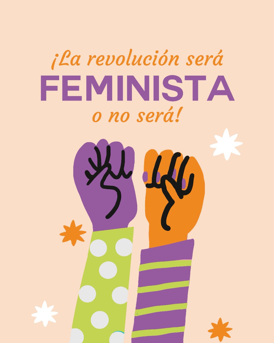 ¡La revolución será feminista o no será! ✊♀️📣 No olvidemos que: ¡somos el grito de las que ya no tienen voz!
#8M #DíaDeLasMujeres #Feminismo #Igualdad