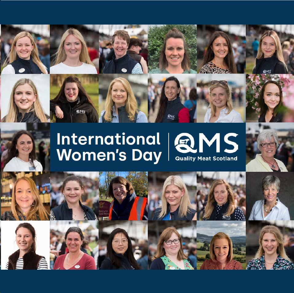 Today, we're honouring the remarkable women who drive progress in QMS and the Scottish red meat industry. Your outstanding contributions shape our industry and inspire us all. Thank you for your dedication and hard work! #InternationalWomensDay