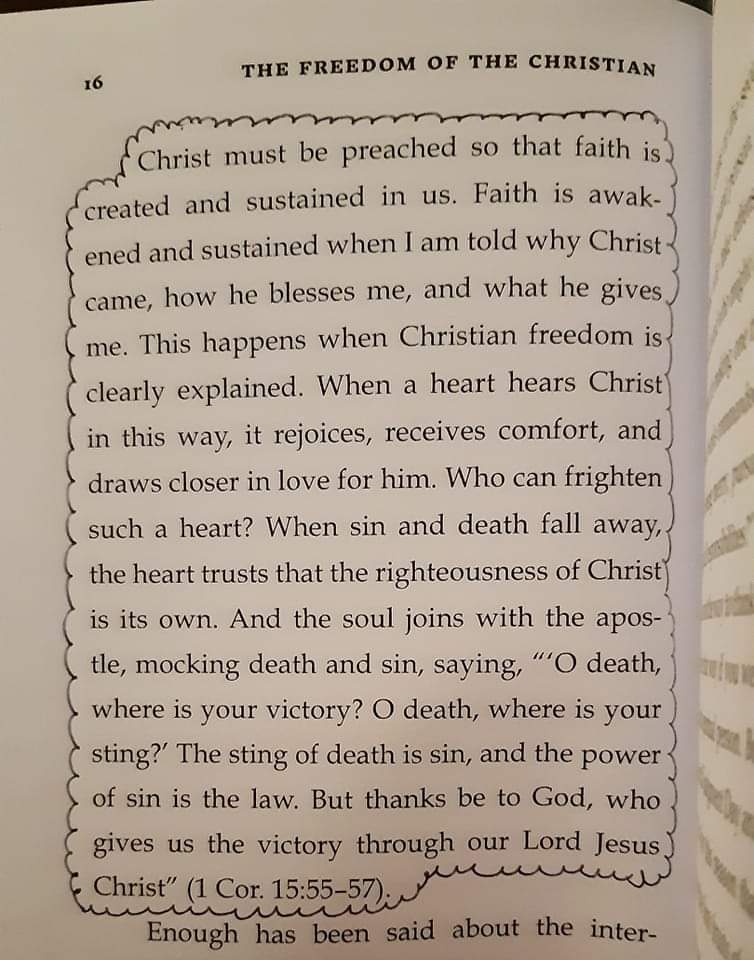 sinner_sainted's tweet photo. One reason I had to leave my previous denomination was because after 20 years I never got any of this from the vast majority of preaching I heard. After 20 years, you can't cope without Christ. https://t.co/cCpdPmTgqR
