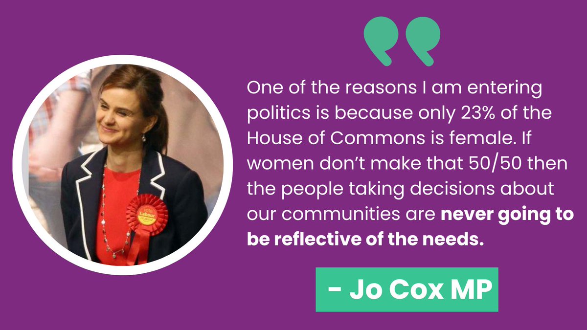 On #IWD24, we want to highlight the importance of equal political representation, the reason Jo Cox entered politics. At the Foundation, we are campaigning to end the abuse and intimidation that is discouraging many, particularly women, from entering politics.