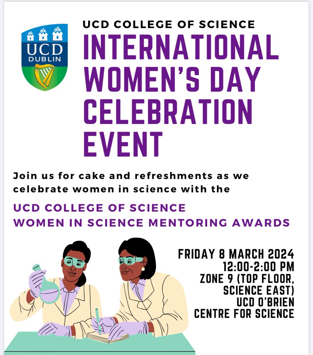 Tara McMorrow, PhD (@mcmorrowtara) on Twitter photo Delighted to be presenting the <a href="/ucdscience/">UCD Science</a> Women in Science mentoring awards today <a href="/ucddublin/">University College Dublin</a> in celebration of #InternationalWomansDay #IWD2024 π Delighted to be presenting the <a href="/ucdscience/">UCD Science</a> Women in Science mentoring awards today <a href="/ucddublin/">University College Dublin</a> in celebration of #InternationalWomansDay #IWD2024 π