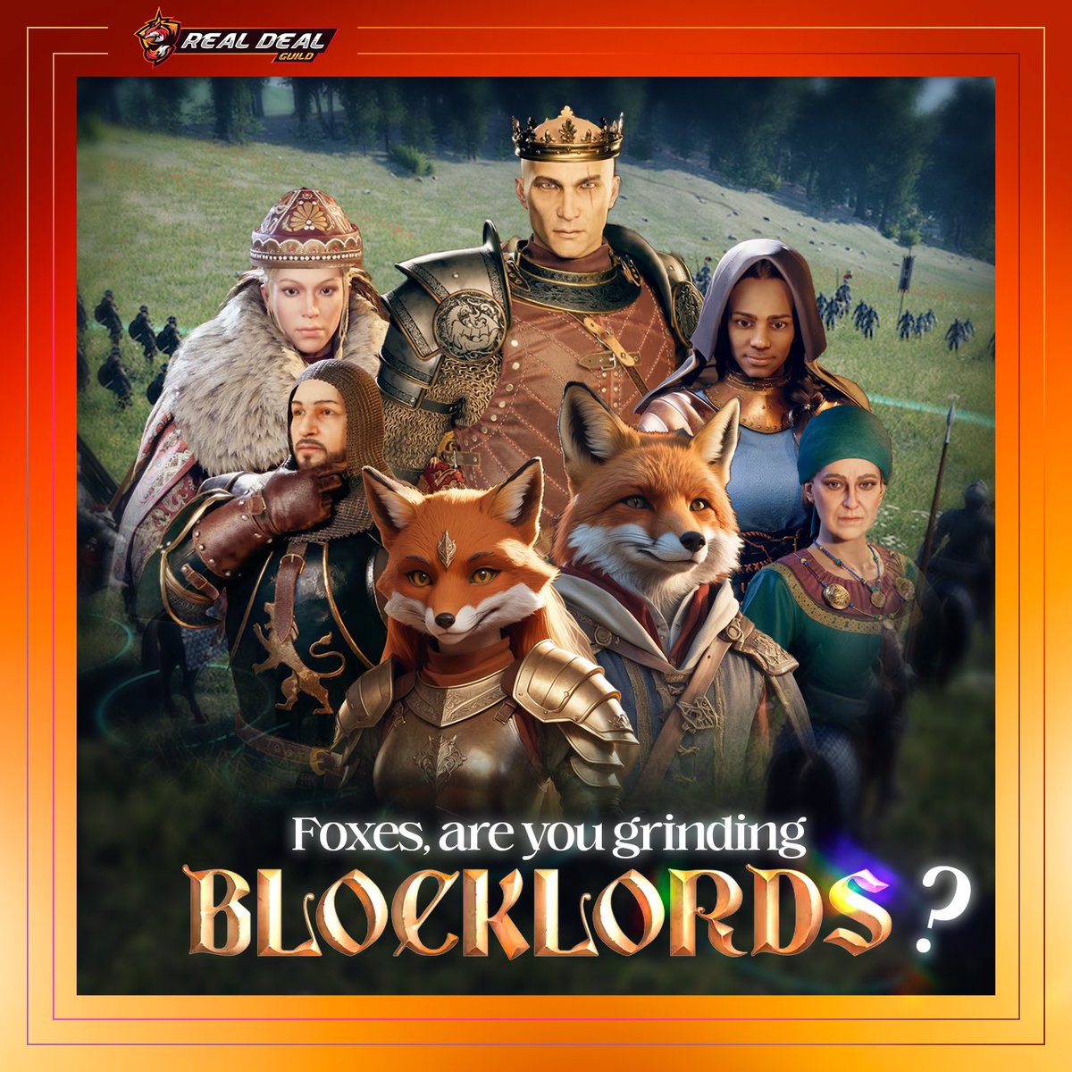 realdealguild's tweet photo. Are you guys playing BLOCKLORDS? ⚔️

To know more about the project, you can go to this link: https://t.co/LQrydNd5Lk https://t.co/mErW8yeMJd