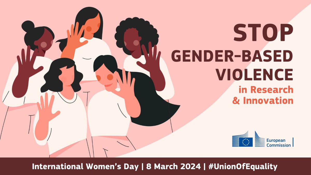 Gender-based violence remains a prevalent issue in R&I organisations, calling for dedicated policy coordination & actions✊ This #InternationalWomensDay save the date for #RiDaysEU & learn more on the ERA strategy for a safer, gender-equal R&I landscape👇 europa.eu/!rBvt7D