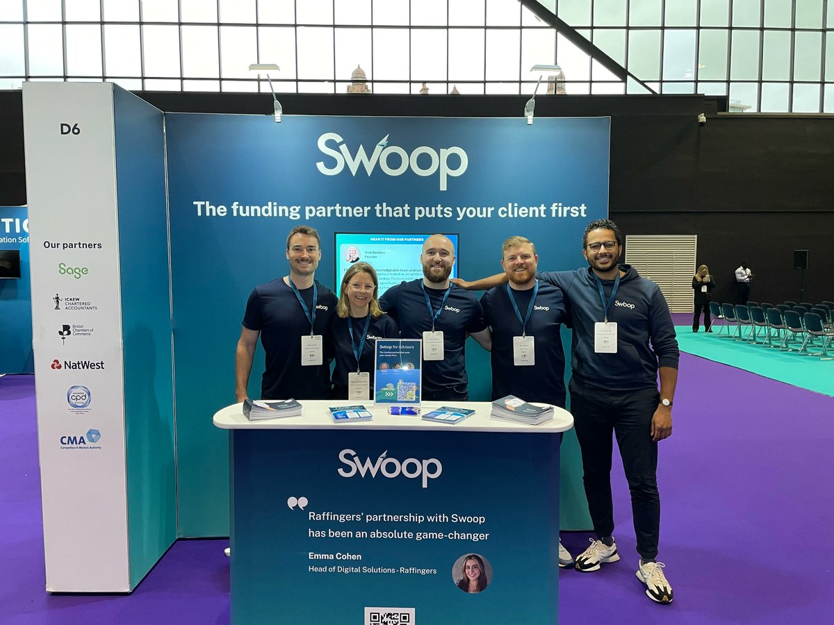 🚀 Excitement is building as we count down to The Digital Accountancy Show! Interested in offering Funding to your clients? Book a call 👉bit.ly/3T1SwNw Or drop us an email at advisor@swoopfunding.com🚀