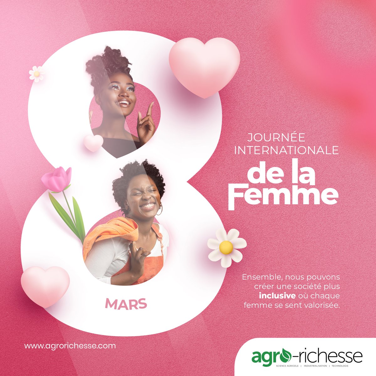 agrorichesse's tweet photo. Créons un monde où chaque femme a sa place. Inspiré pour l'inclusion, en célébrant la journée internationale de la femme ! 
 #IWD2024 #InspiredForInclusion https://t.co/cUR5HsxjZJ