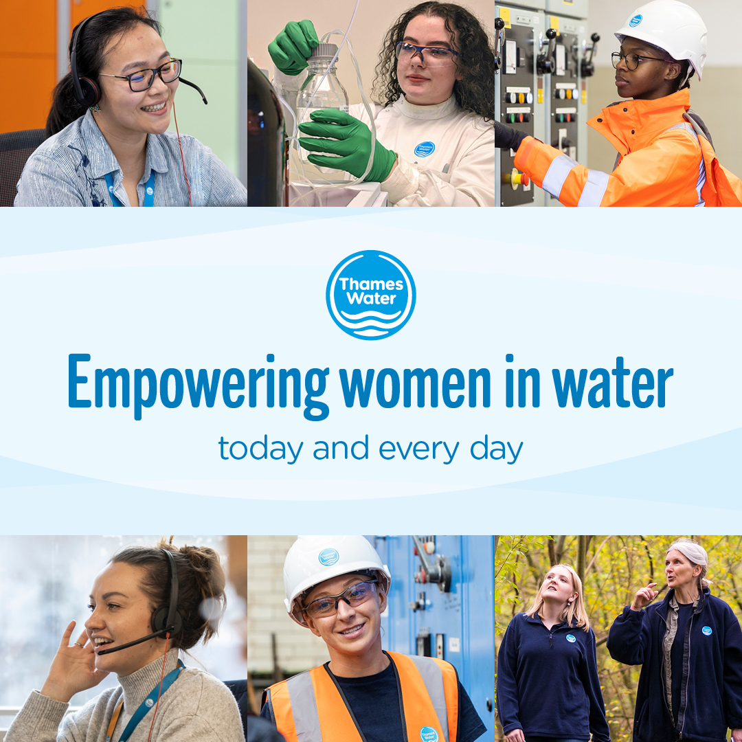 International Women’s Day is about celebrating the achievements of women and advocating for a gender-equal world – and we’re ready to #InspireInclusion in the water industry! We’ve committed to increasing our female retention and employing more women at Thames Water. #IWD2024