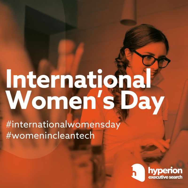 HyperionESearch's tweet photo. At Hyperion we're champions of gender diversity in the cleantech sector. On #InternationalWomensDay we celebrate all the awesome female clients and candidates we have placed and who are driving the clean energy and mobility transitions. Thank you.
#womenincleantech #genderequity https://t.co/jW8zkdBKoe