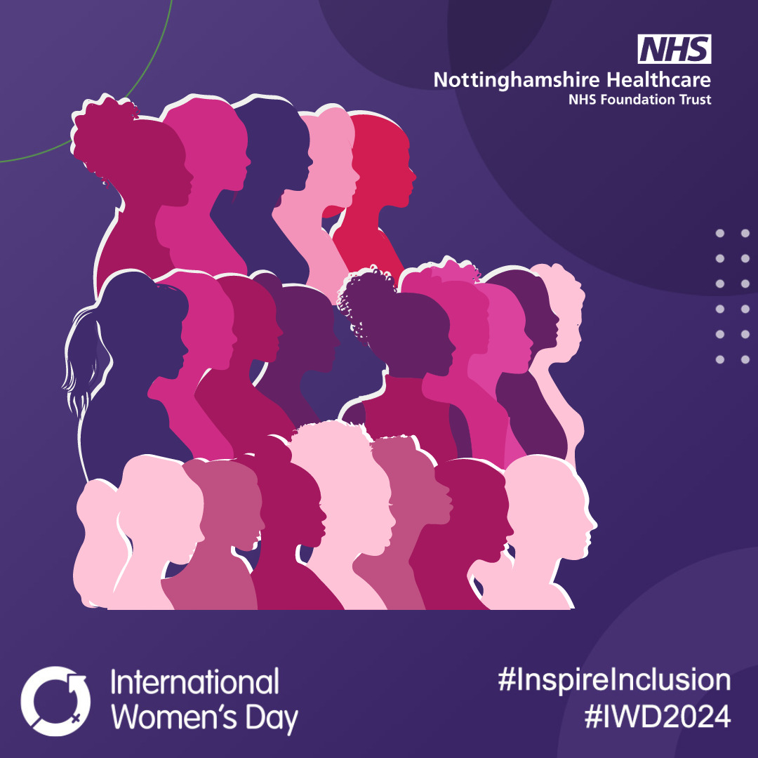 It's #InternationalWomensDay. As a Trust we’re committed to being a pro-equity and inclusive organisation where colleagues feel they belong, are valued and respected. Let’s #InspireInclusion and celebrate women’s achievements today. #IWD2024 @equalnotts