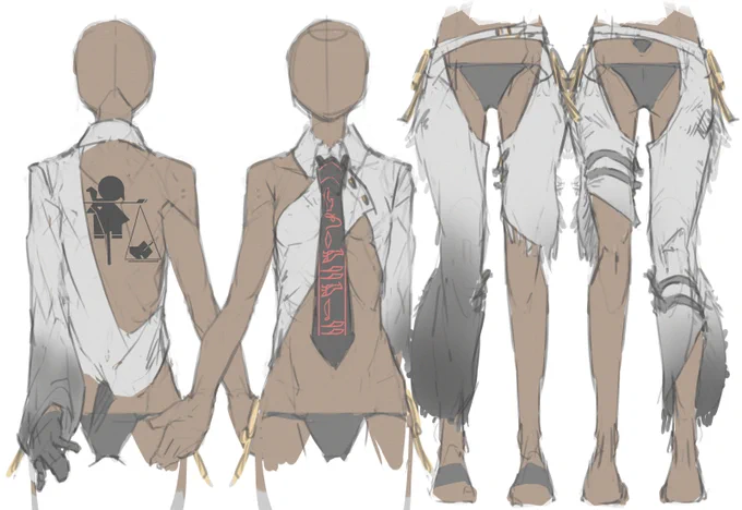 Time passed as I was thinking about the OC's costume.The desire to have fun oozes from the top, bottom, left and right. 