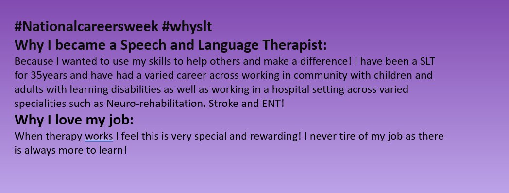 SLT_LTHTR's tweet photo. Next up on #whyslt is Imogen our Specialst SLT in voice! Imogen has a wealth of experience to draw on over her diverse career π€© one of the many great things of working in the team is so many specialities and SO MUCH knowledge!
@RCSLT @LancsHospJobs
#NationalCareersWeek2024 https://t.co/e1eMlpRIAw
