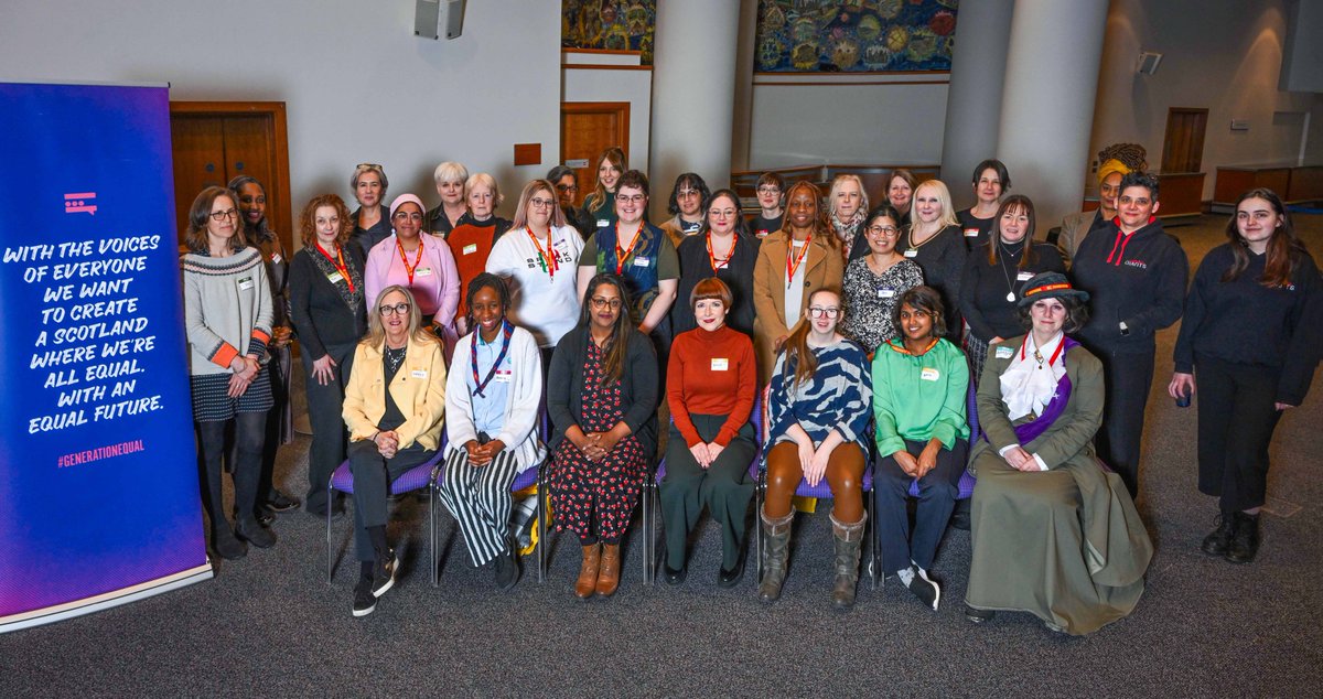 This #InternationalWomensDay we’re celebrating @NACWGScot, whose members are helping tackle gender inequality across Scotland. ♀️ Last week we joined the council for its Accountability Event, where members and @scotgov officials came together for #GenerationEqual. ✊ #IWD