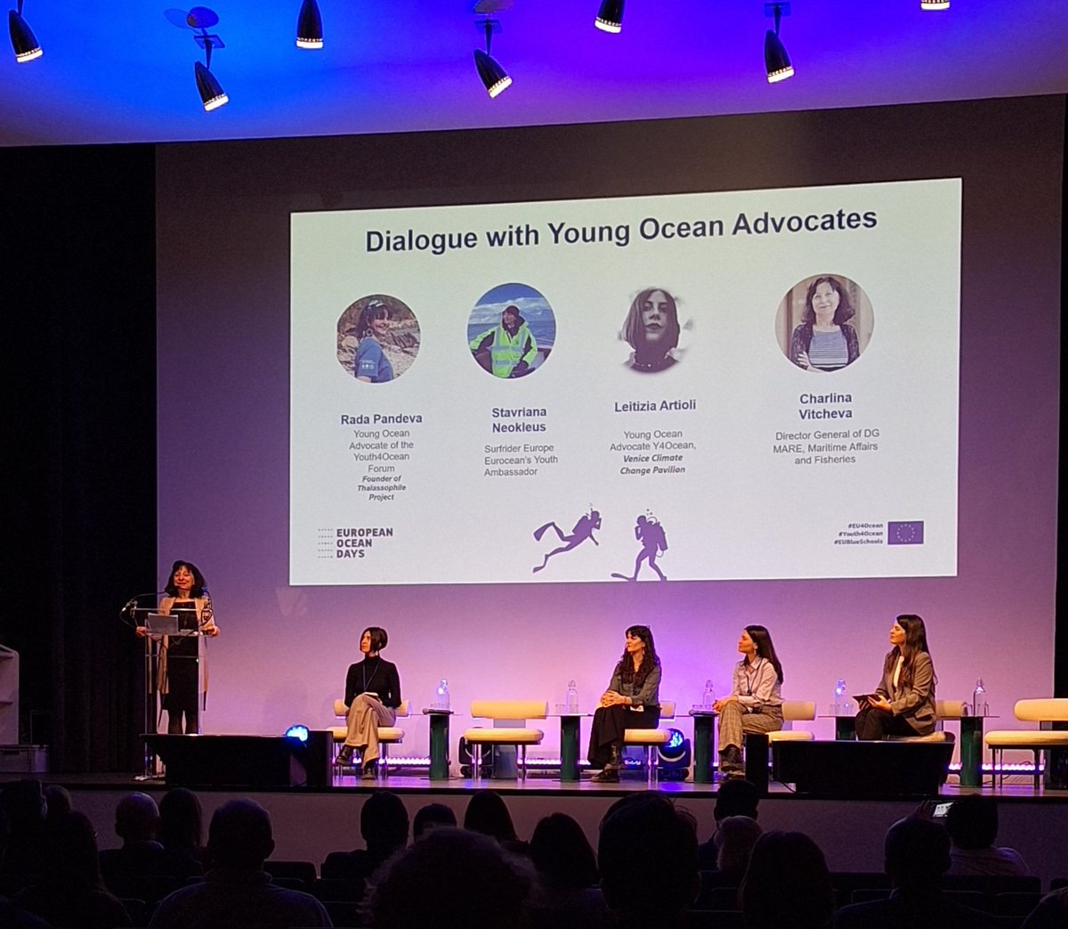 Opening dialogue with young ocean advocates  @EU_MARE @vitcheva_eu #EU4Ocean 
#Youth4Ocean 

Networks as platforms to spread ocean literacy and active participation in events highlighted as important.