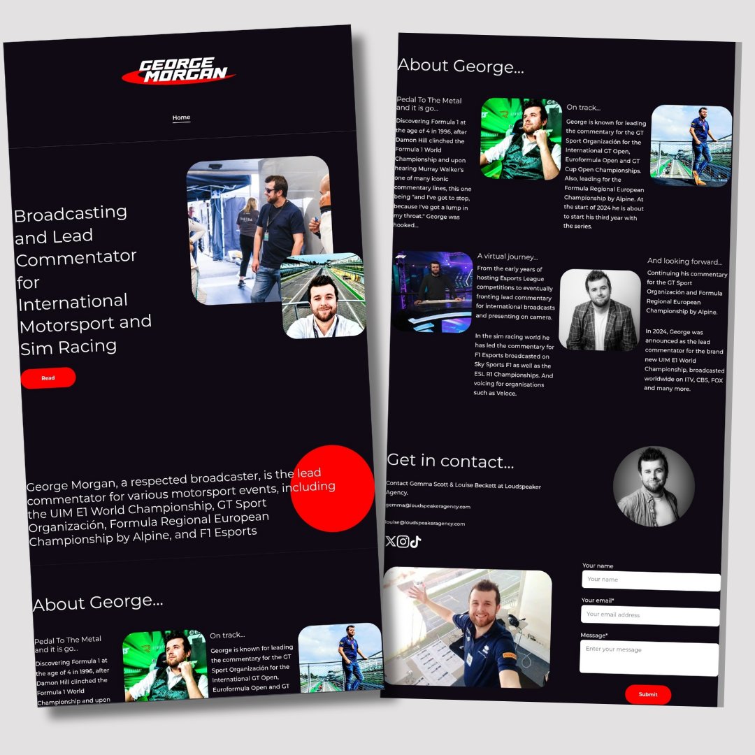 ‼️ BRAND NEW WEBSITE ‼️

Delighted to have finally dropped my new website live - head across to georgemorgan.me to check it out 🙌🔥

#commentator #georgemorgan