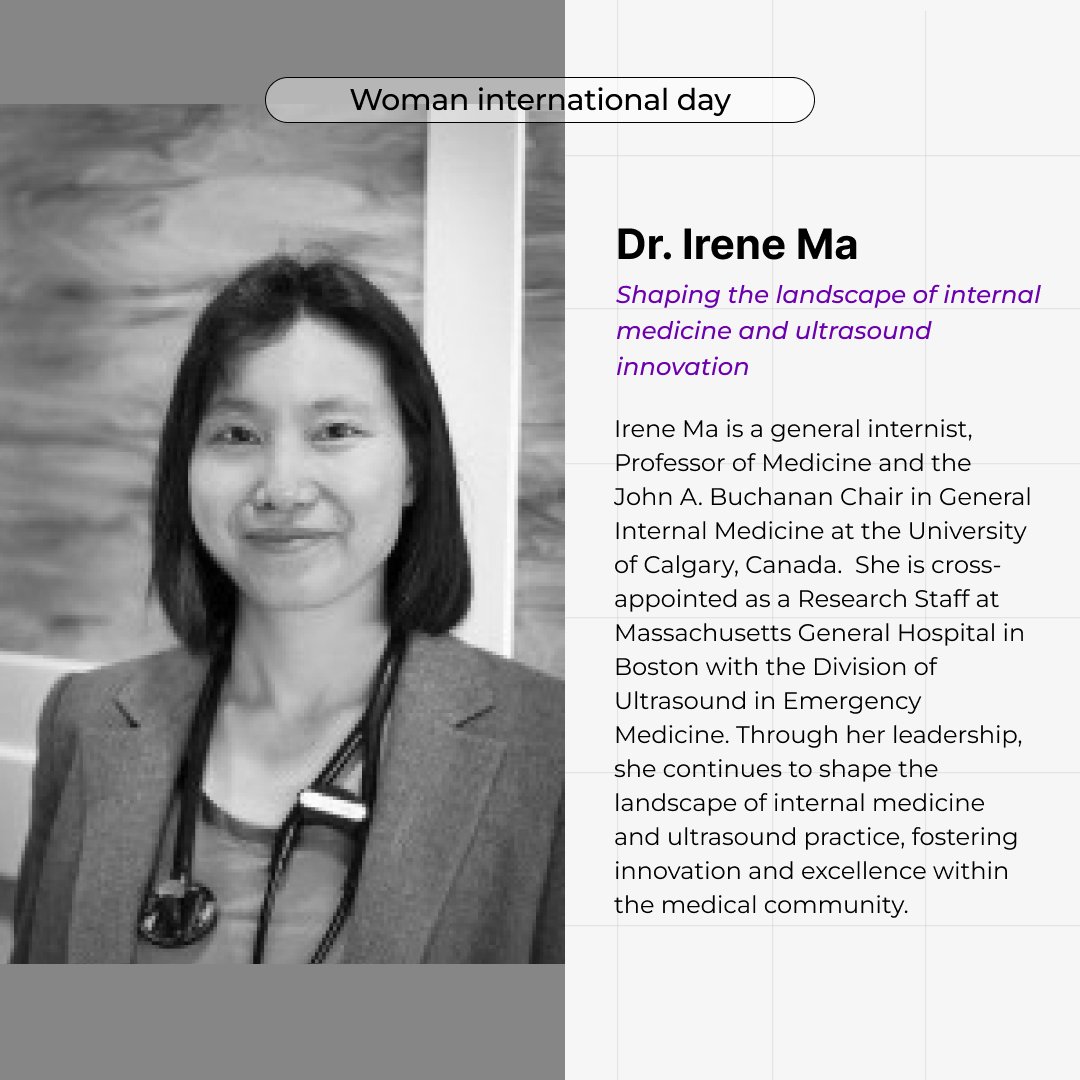 (2/2) Today, more than a hundred countries worldwide celebrate this special occasion #womensequality. It reminds us of the progress we've made in the fight for gender equality and highlights the challenges women still face #genderequal.
#WomenInScience #WomenInUltrasound