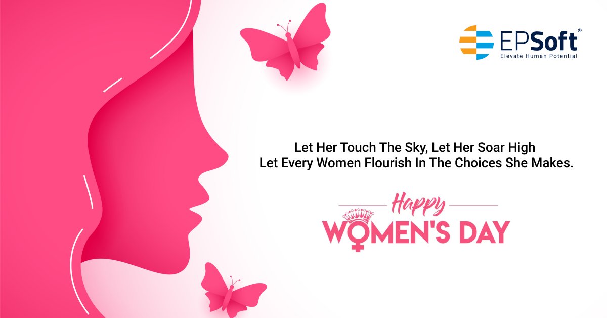 EPSoftHQ's tweet photo. Happy Women's Day to all the incredible women!
Shine on... Not just today, but every day!

#InternationalWomensDay #HappyWomensDay2024 #EPSoft https://t.co/mhLRIiNK5u