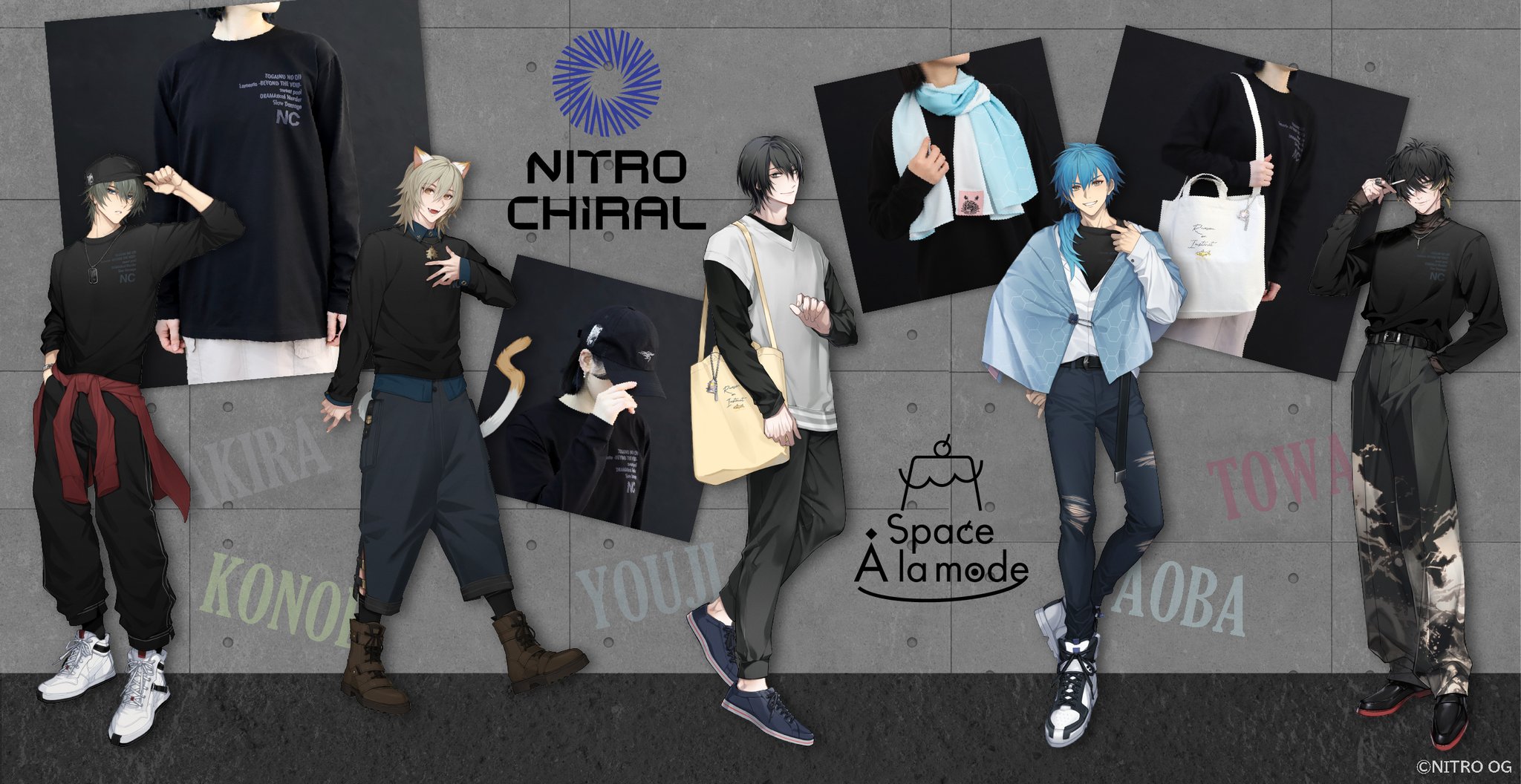 DRAMAticalMurder 咎狗 sweetpool Lamento 缶バ 缶バッジ「DRAMAtical Murder」01/コンプリートBOX(全9種