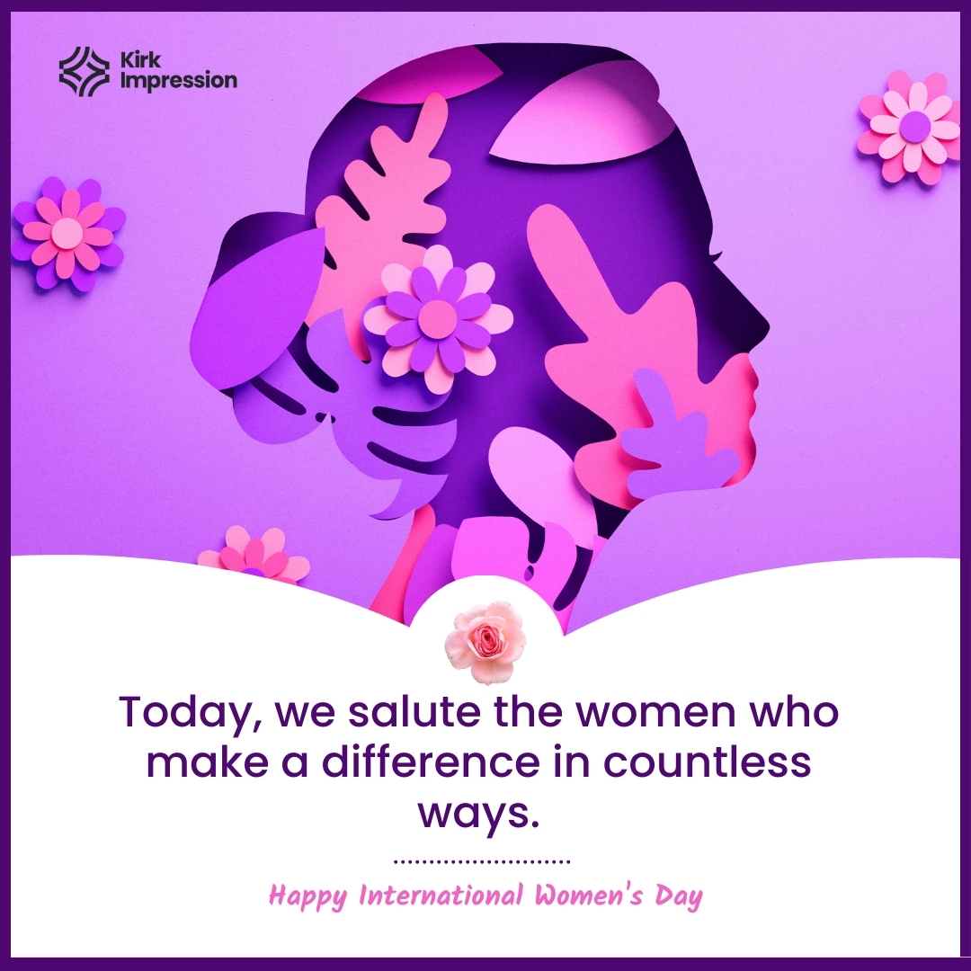 kirkimpression's tweet photo. Today, we honour the trailblazers, the change-makers, and the extraordinary women who redefine possibilities. Happy International Women's Day! 
.
.
.
#kirkimpression #storytelling #connection #iwd2024 #women #celebration https://t.co/jQMDRRoG1l