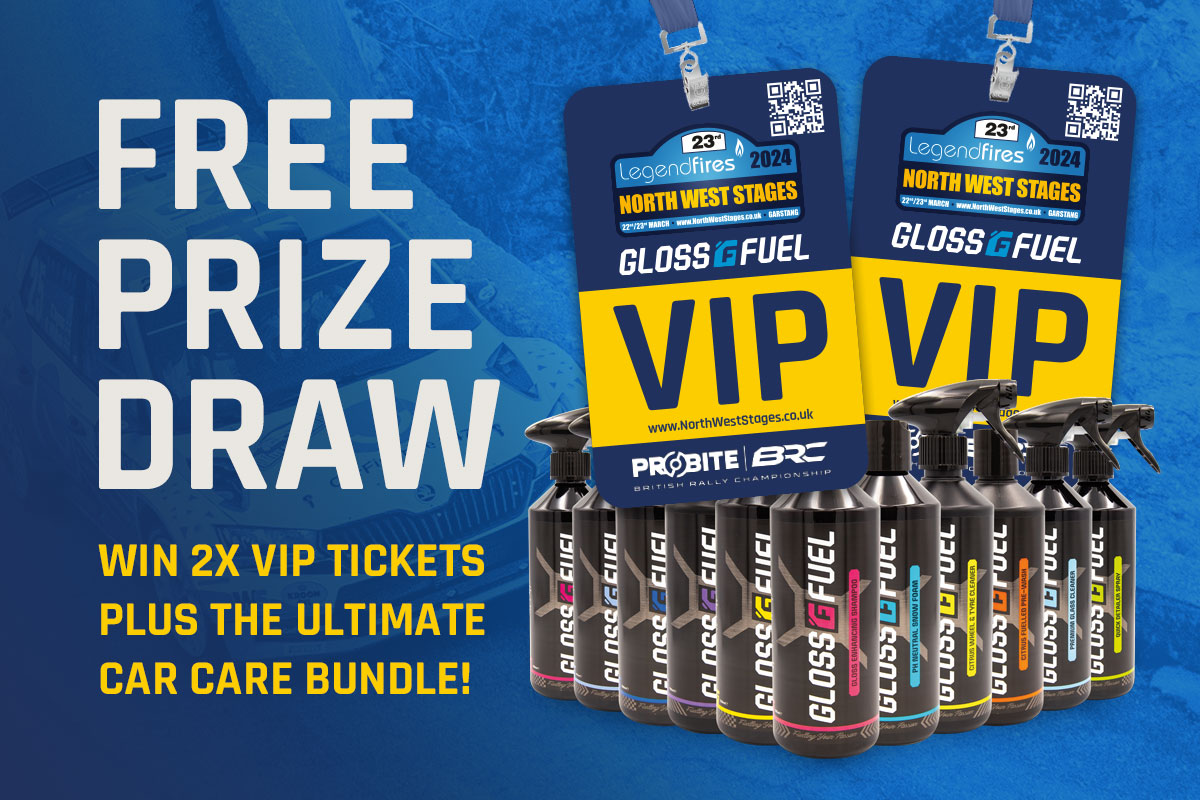 FREE PRIZE DRAW - Win 2x VIP Tickets to the opening round of the <a href="/BRCrally/">British Rally Championship</a>, the <a href="/northweststages/">Legend Fires North West Stages</a>,
PLUS: The lucky winner gets a <a href="/GlossFuel/">Gloss Fuel</a>
Ultimate Bundle!

Enter here:
glossfuel.com/pages/rally-co…

#competition #northweststages #glossfuel #legendfires #LFNWS #nwstages #brc