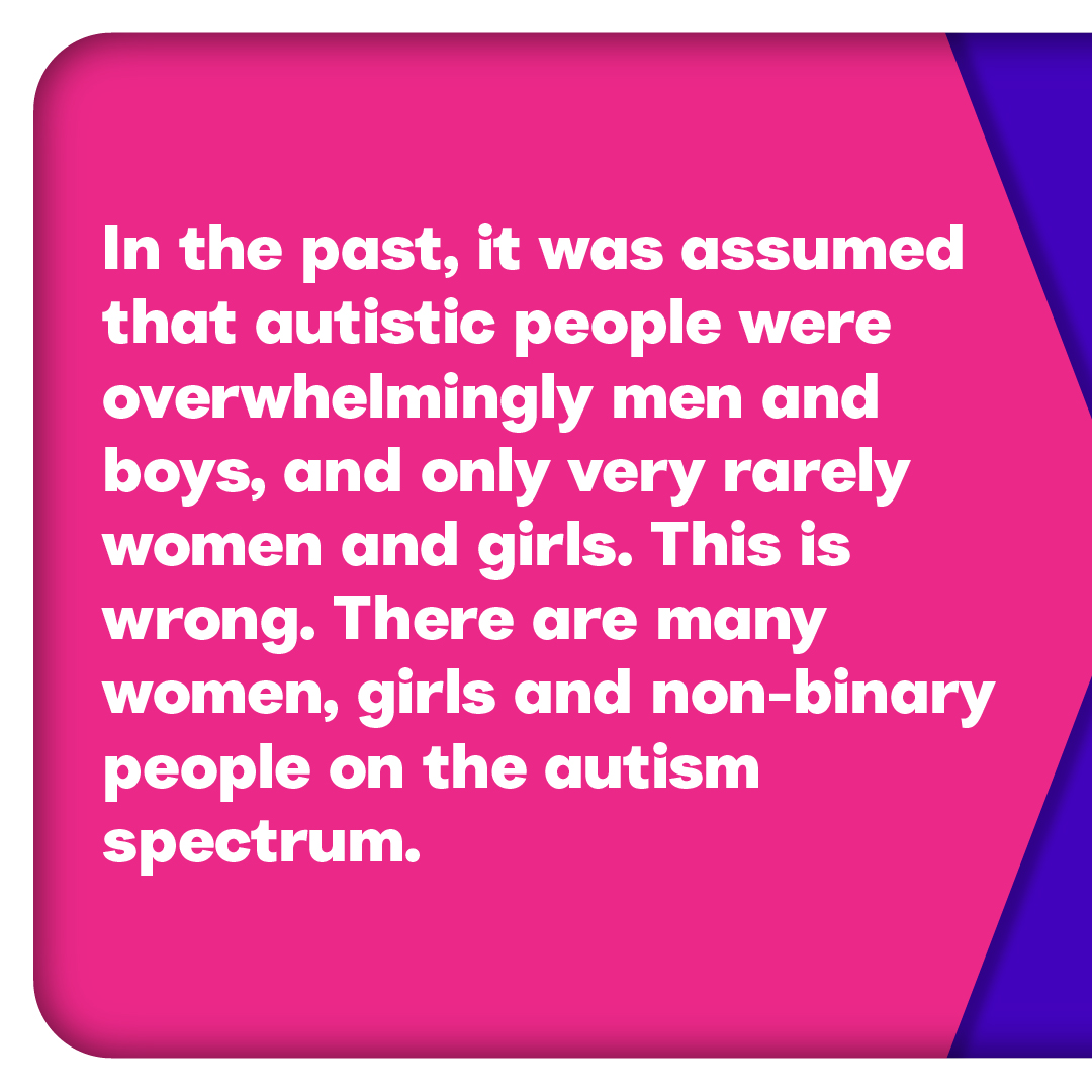 In celebration of #InternationalWomensDay, we have compiled 10 facts about why it is important that autistic women and girls receive their diagnosis.