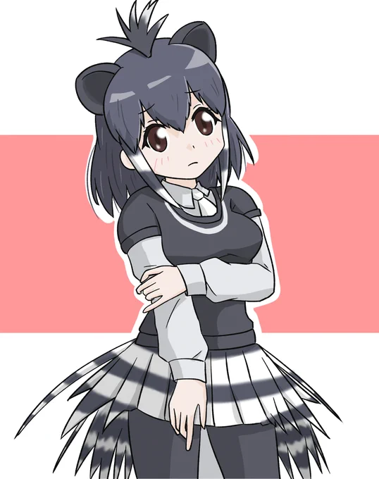 けものフレンズ アフリカタテガミヤマアラシ名前が長くて気になってた子#けものフレンズ3 #アフリカタテガミヤマアラシ 