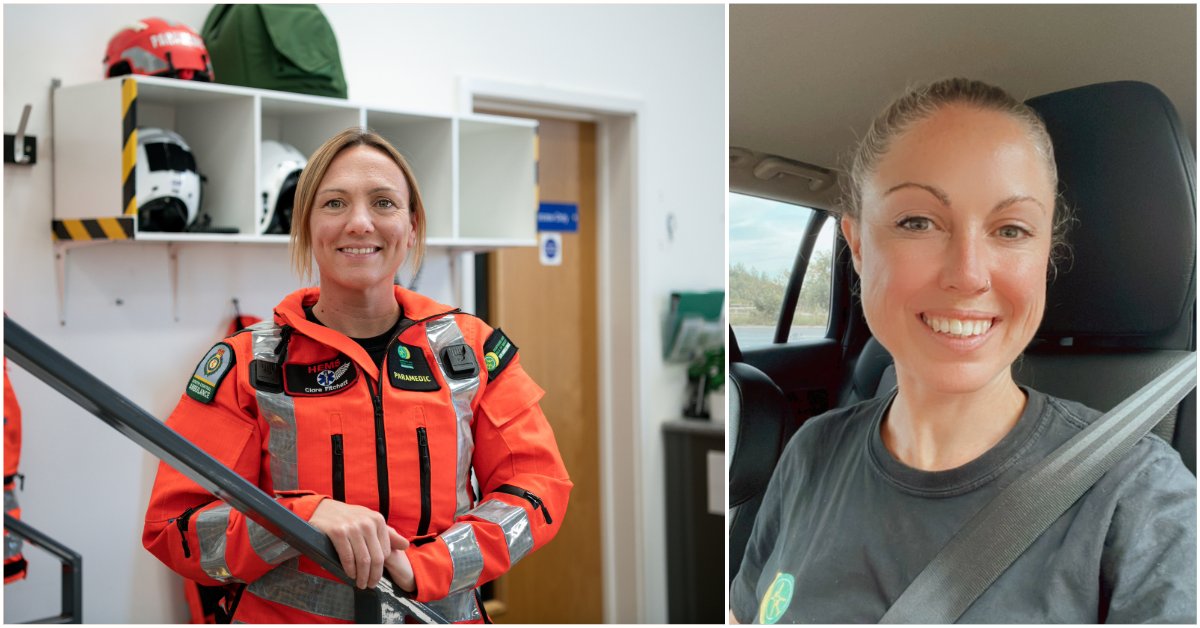 “I genuinely believe there are a lot of young girls out there who don't realise they can be a doctor, pilot or paramedic on board an air ambulance.' For #InternationalWomensDay we caught up with two of our Specialist Critical Care Paramedics, Dolly and Clare.