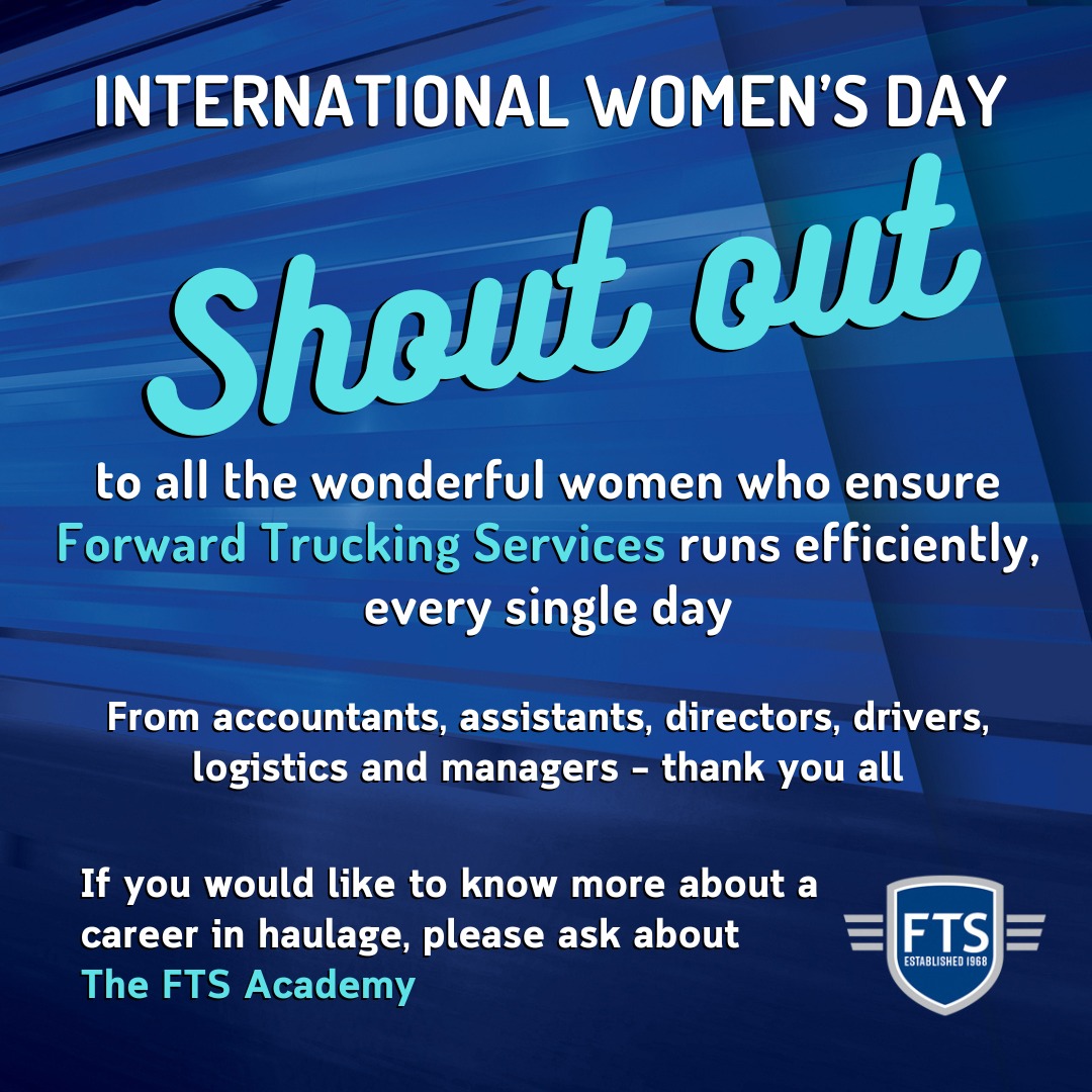 If you would like to know more about a career in haulage, please ask about The FTS Academy.

#InternationalWomensDay #IWD #trucks #haulage #theftsacademy #serioustruckin #itisforgirls #stalbans