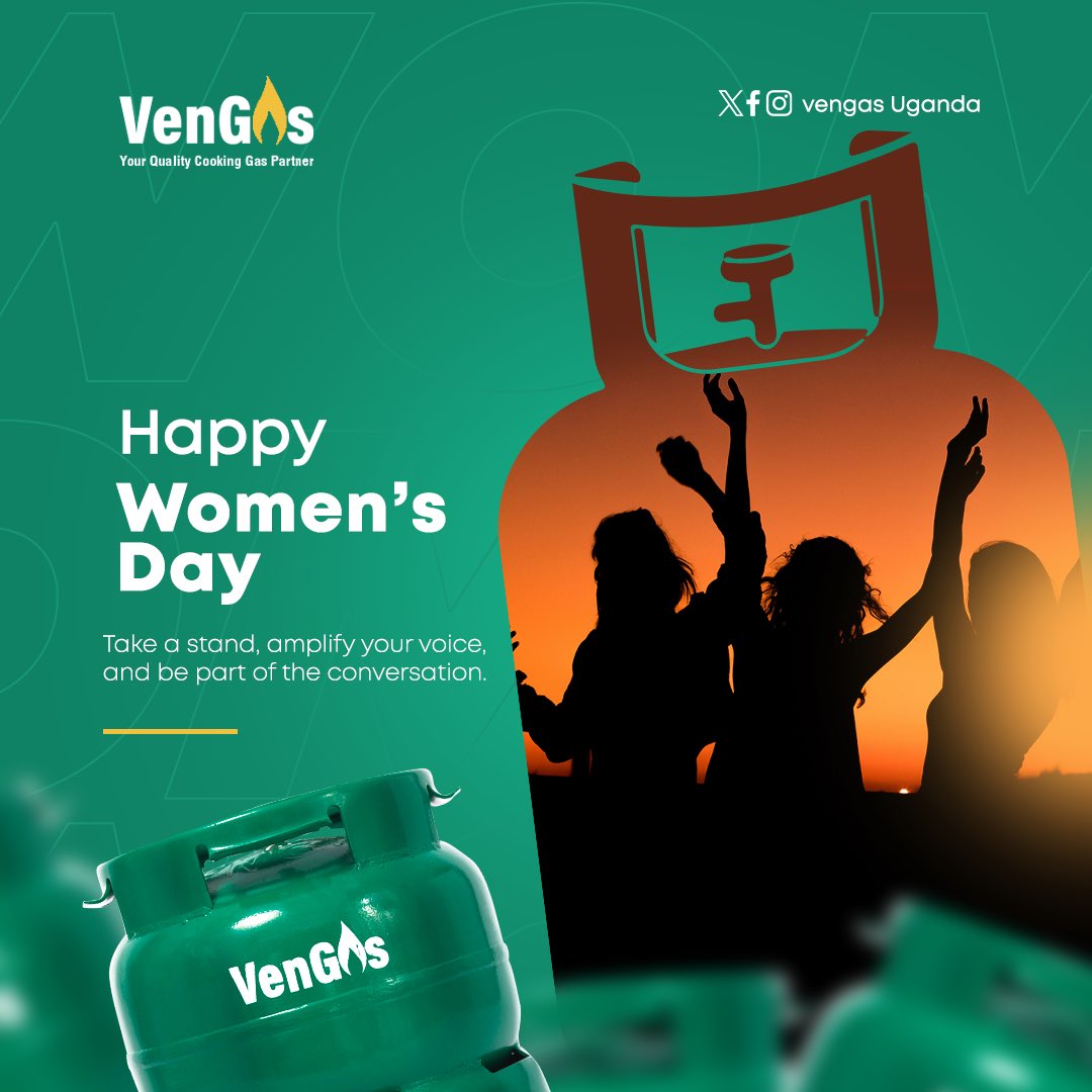 VengasUG's tweet photo. This Women's Day, let's keep cooking! Let's #InvestInWomen. Your voice matters, your actions count.

#QualityCookingGas #WomensDay2024 #InvestInWomen https://t.co/moR1gvwYwL