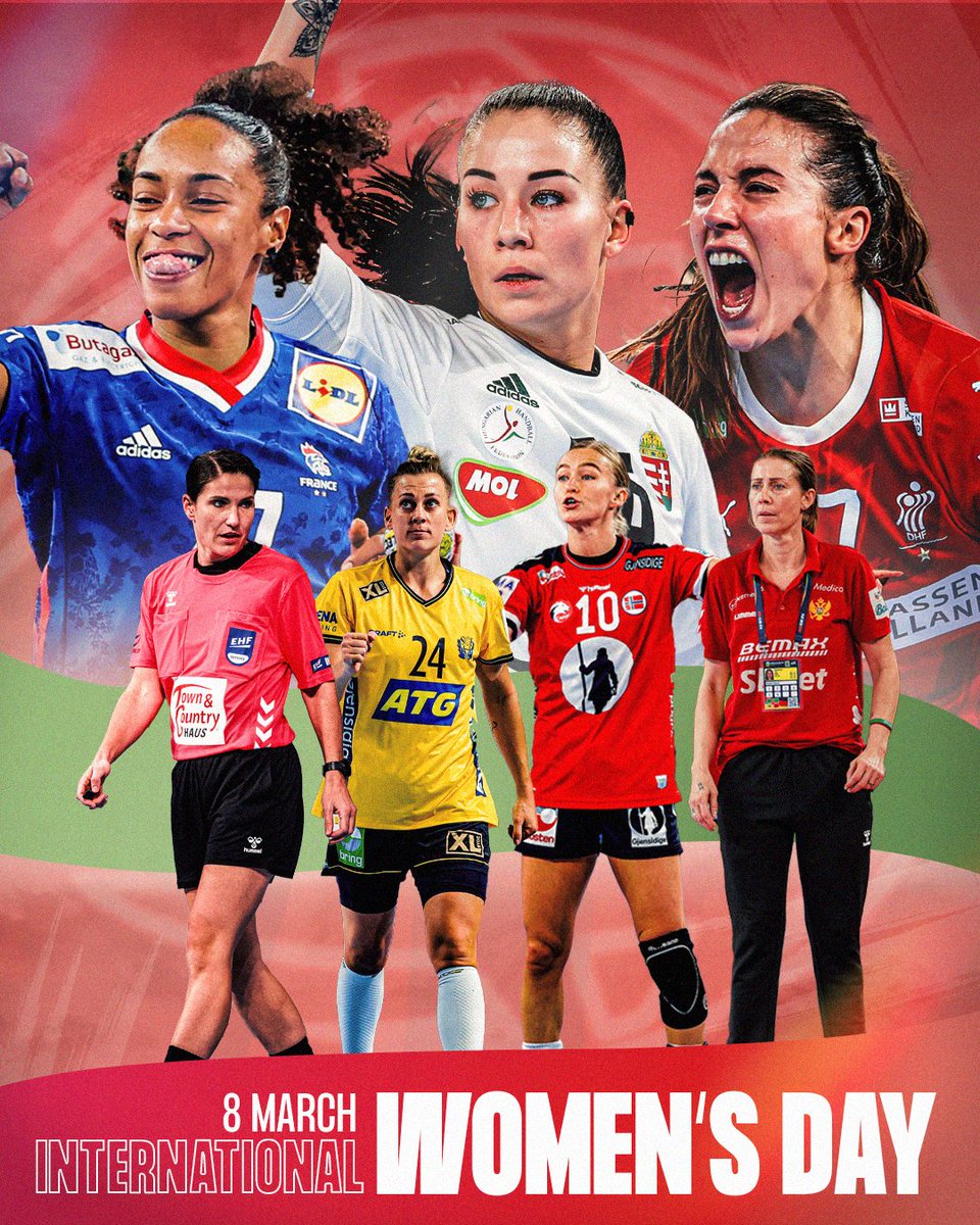 💜 𝐈𝐍𝐓𝐄𝐑𝐍𝐀𝐓𝐈𝐎𝐍𝐀𝐋 𝐖𝐎𝐌𝐄𝐍’𝐒 𝐃𝐀𝐘 ✊

For all the players, coaches, referees, fans and people working to pave the way for equality for future generations, making handball a source of empowerment and inspiration 🤾🏻🙌

#ehfeuro2024 #IWD2024