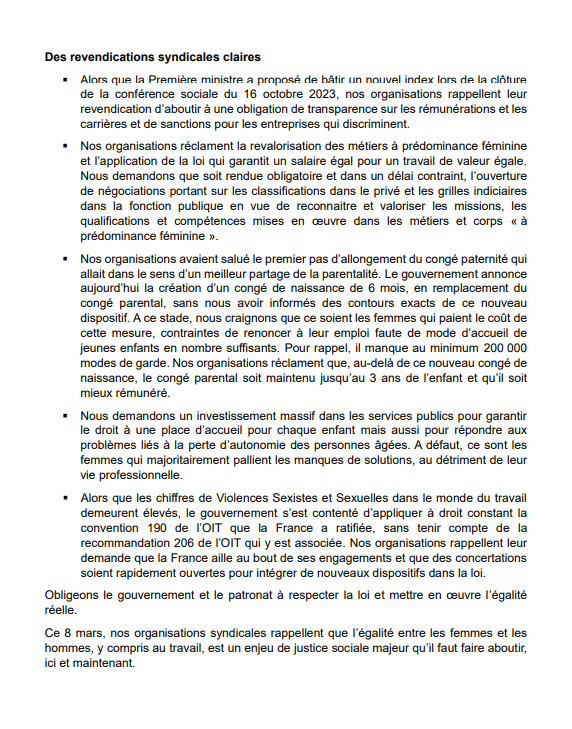 Les écarts de #salaires ne baissent pas assez vite. Il y a pourtant des lois, il est de notre devoir de les faire appliquer et respecter par le Patronat ET par l'Etat.  
L'égalité entre les femmes et les hommes est une urgence, un enjeu majeur de justice sociale. 

#8mars