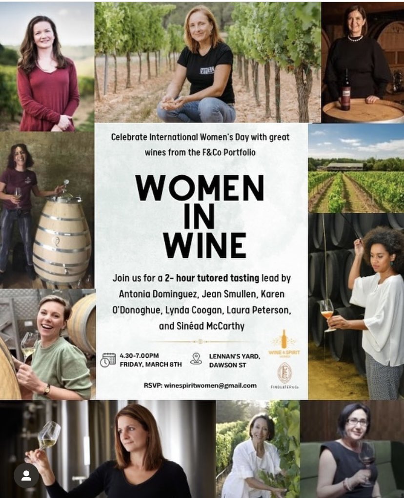 Laura Peterson (@wine_allies) on Twitter photo A huge honour to be invited to participate in this event for International Women’s Day, to celebrate these trailblazing and inspirational women in wine.
Thanks to <a href="/FindlaterandCo/">Findlater & Co</a> for asking me to take part 🍷
#InternationalWomenDay A huge honour to be invited to participate in this event for International Women’s Day, to celebrate these trailblazing and inspirational women in wine.
Thanks to <a href="/FindlaterandCo/">Findlater & Co</a> for asking me to take part 🍷
#InternationalWomenDay