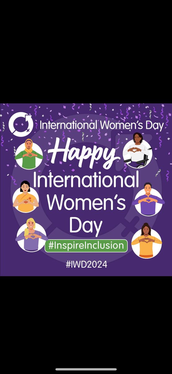 Happy #InternationalWomansDay to all of the wonderful women who inspire and teach me everyday. You keep me strong and I totally appreciate everything you do. @Gateshead_NHS @QeFacilities @AlisonRMarshall @FindleyGill @Jleh10 @VennerAmanda @SixMacks