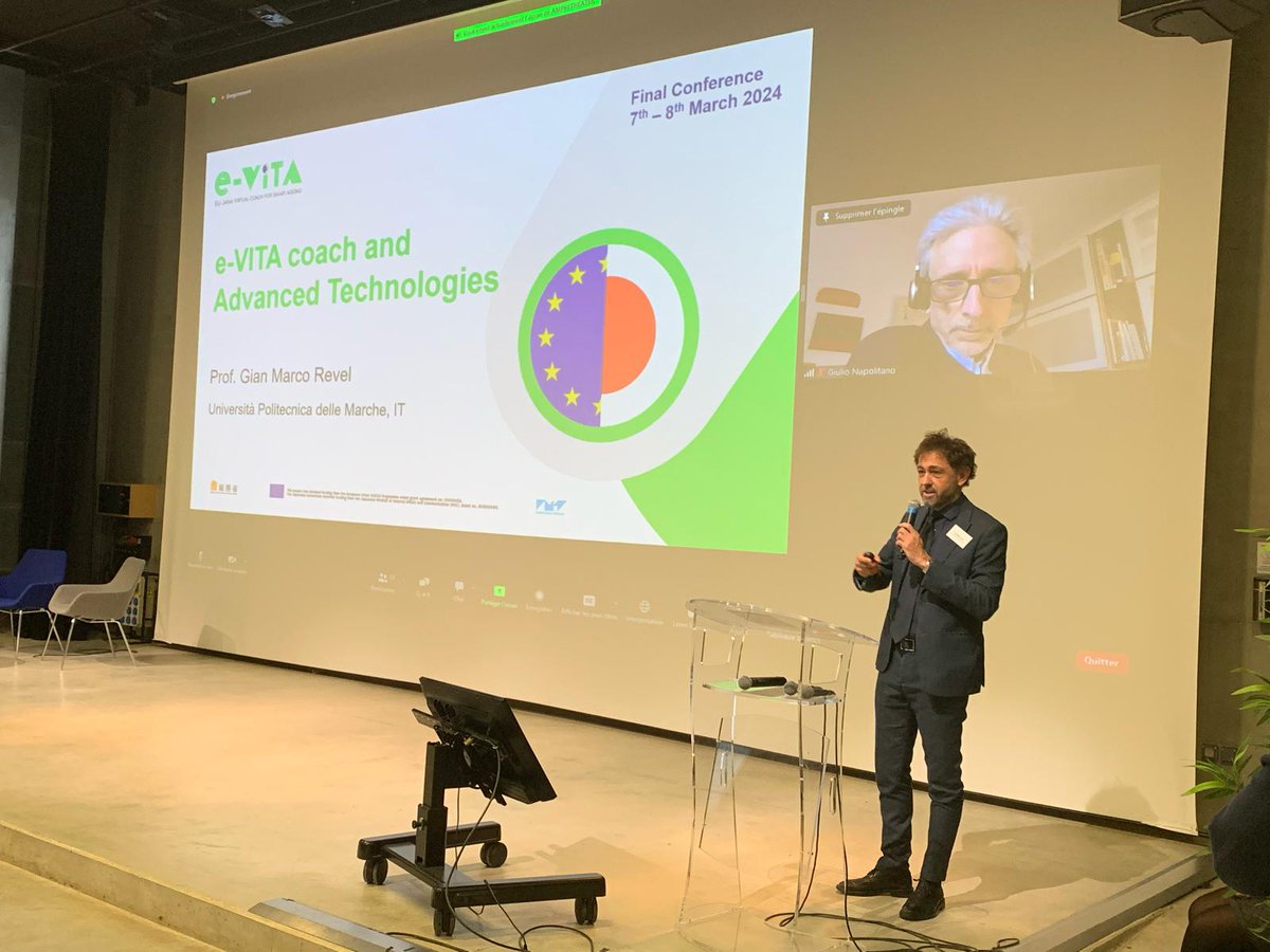 🗣️'Optimizing the sensor network avoids negative feedback from users in relation to the use of multiple sensors and allows for a low implementation cost.​' 🔷Prof. Gian-Marco Revel, @UnivPoliMarche #evitaFinalConference2024