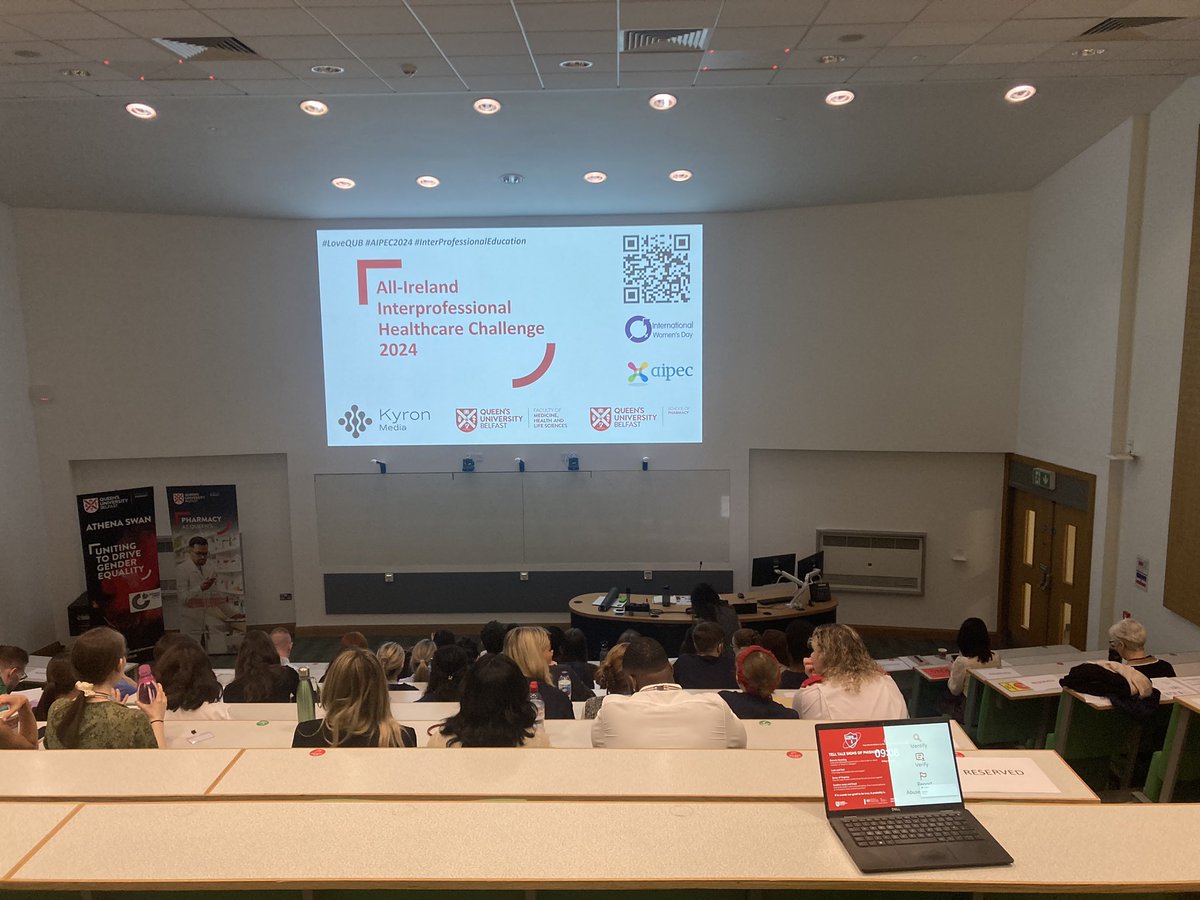 A very exciting day ahead at the All-Ireland Interprofessional Healthcare Challenge 2024 #AIPEC2024 #LoveQUB