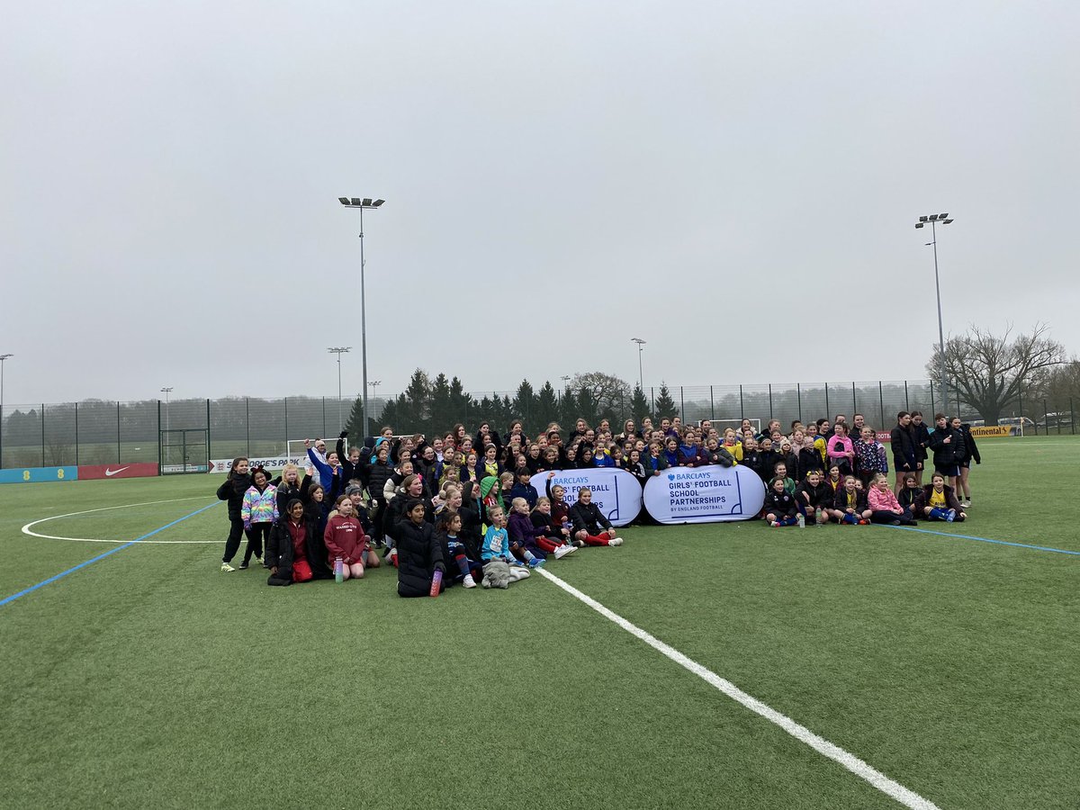 Biggest Ever Football Day is underway! ⚽️💫 Well it has been all week really whilst I’ve had the pleasure of visiting lots of school activities this week already. Lots more going on today with lots of girls playing football 💪 #IWD2024 @StaffordshireFA @Eaststaffssp