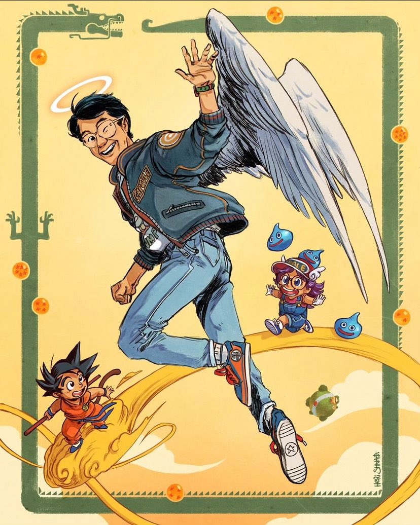 Rest In Peace Akira Toriyama 
#AkiraToriyama