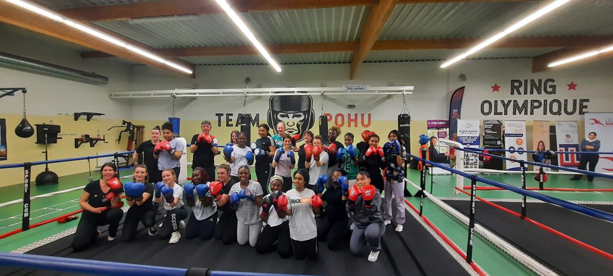 Un job dating original… sur ring 👊 Un concept qui se renouvèlera une fois par mois jusqu'aux jeux paralympiques.

Prochain rendez-vous le 11 avril, autour de l'escrime cette fois 🤺 et toujours à Antarès 📌