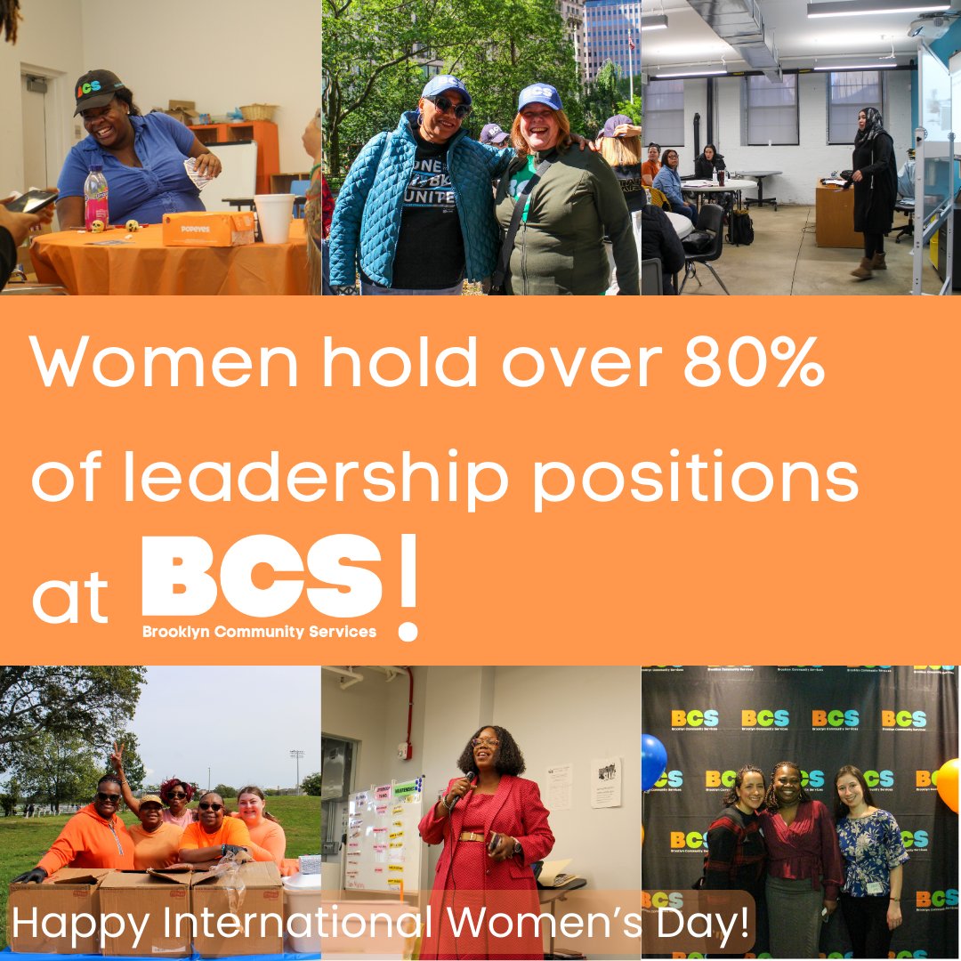 This International Women’s Day, we’re honoring the amazing women who run BCS. From the executive level, to program directors, to the social workers working one-on-one with clients every day, women are the backbone of our organization. Happy #InternationalWomensDay!