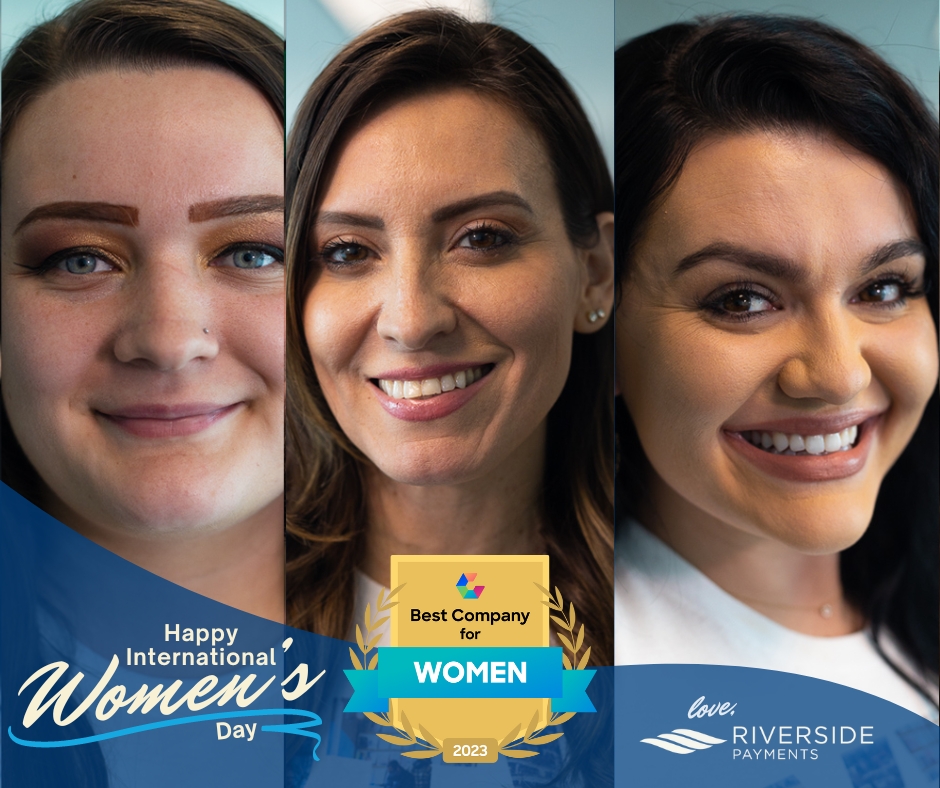 riversidepay's tweet image. Empowering women is not just a commitment, it's our strength. We're proud to be recognized as the 2023 Winner for Best Company for Women! Happy International Women's Day! 💪🌟 #balanceforbetter #womeninbusiness #careergoals #teampride #internationalwomensday #lovewhatyoudo