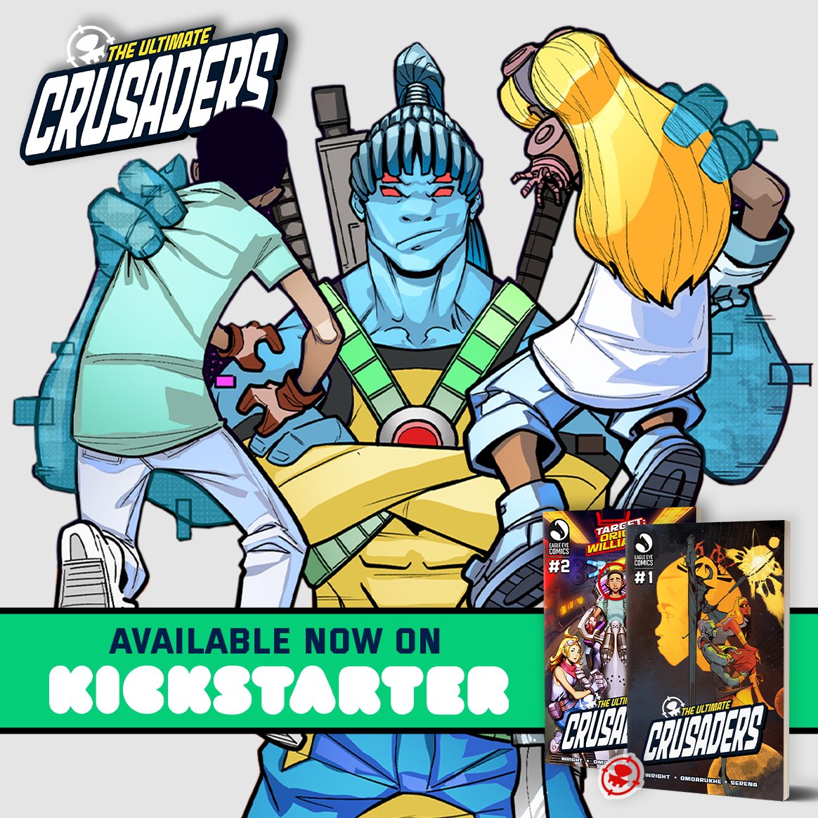 eagleeyecomics's tweet photo. We're 7% funded on Kickstarter with 24 days to go.

Help us reach our $2,000 goal to make THE ULTIMATE CRUSADERS: Issue #2 a reality!

🔗👇
https://t.co/jupgwgc3uv

#comics #comicsgate #indiecomics #comicbooks #kickstarter #crowdfunding #scifi #fantasy #manga https://t.co/86M51i137b